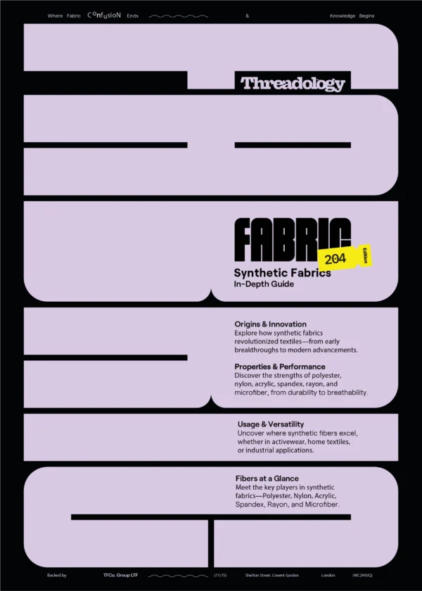 Fabric 204: Synthetic Fabrics In-Depth Guide