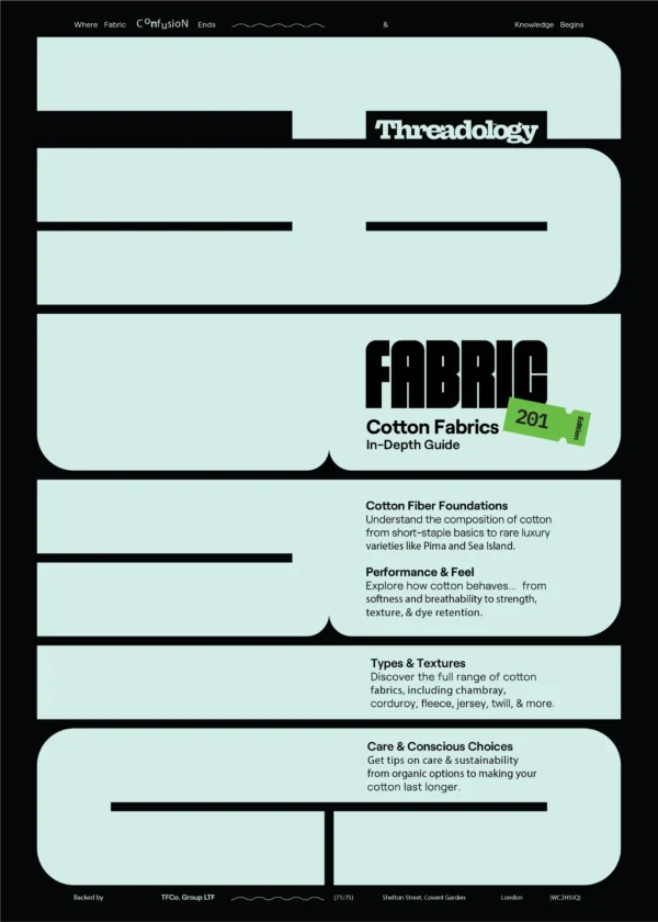 Fabric 201: Cotton Fabrics - In-Depth Guide